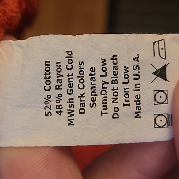 CMC Color Me Cotton Orange Floral Tapestry Coat - Picture 10 of 10